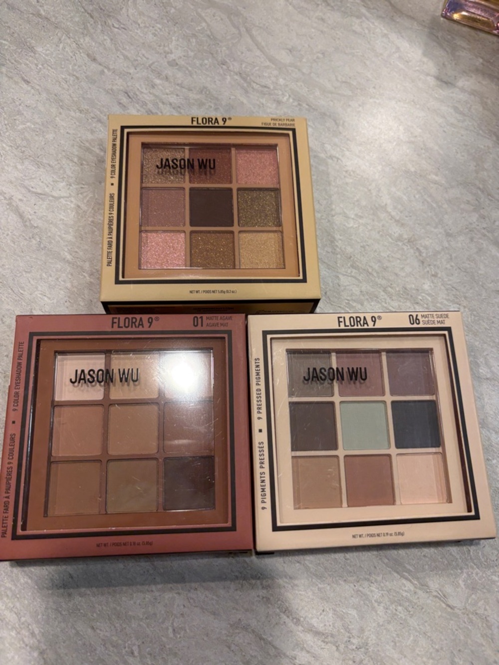 Jason Wu Flora 9 Eyeshadow Set — Pink, Brown & Neutral Palettes